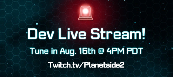 planetside 2 - news - livestream: critical mass preview!