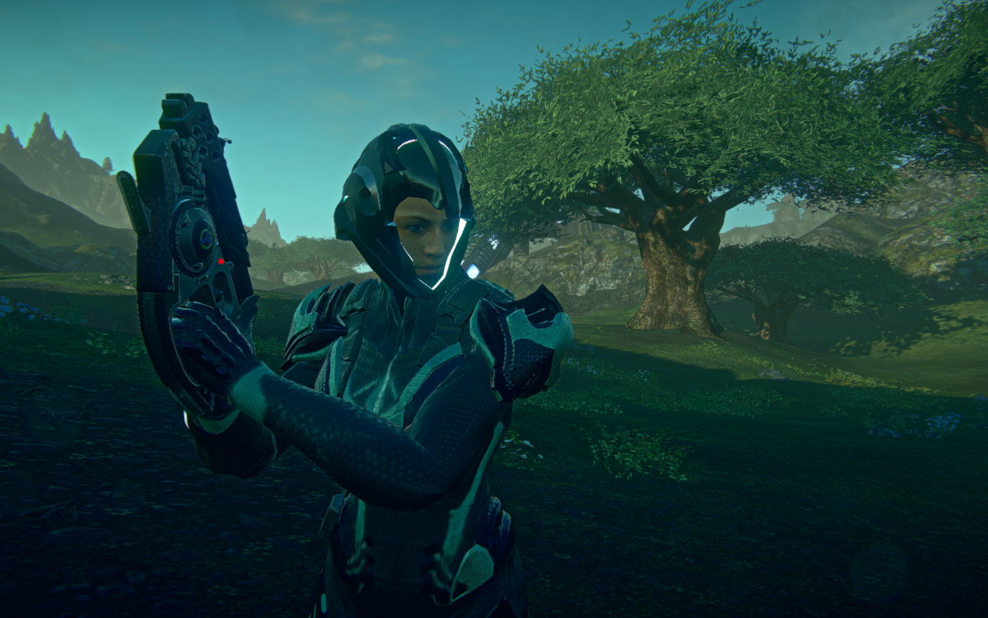 Retracted Aurora Helmet