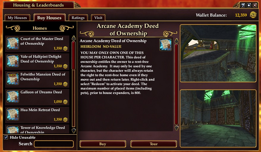 Housing UI Housing UI