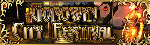 Gorowyn City Festival Banner