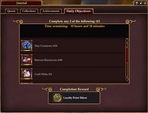 Daily Objectives Daily Objectives