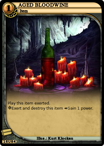 Aged Bloodwine Aged Bloodwine