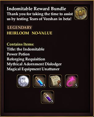 Indomitable Reward Bundle Indomitable Reward Bundle