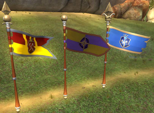 EverQuest II Landmark Flags