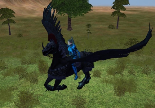 Parade Armored Onyx Skystrider Pegasus Parade Armored Onyx Skystrider Pegasus