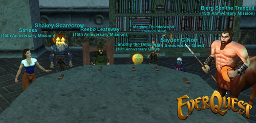 15th Anniversary Player Mission NPCs 15th Anniversary Player Mission NPCs