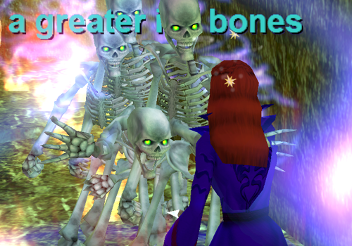 Many skeletons! Many skeletons!