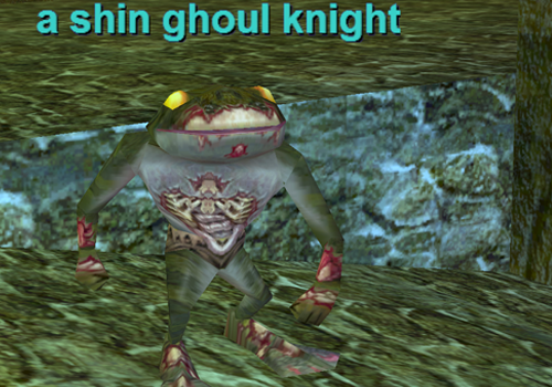 A shin ghoul knight