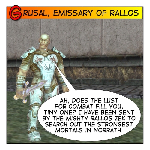 Grusal, the Emissary of Rallos