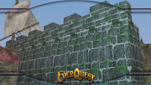 Long Stone Wall Section Long Stone Wall Section