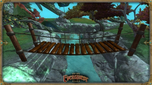 Sturdy Short Rope Bridge Sturdy Short Rope Bridge