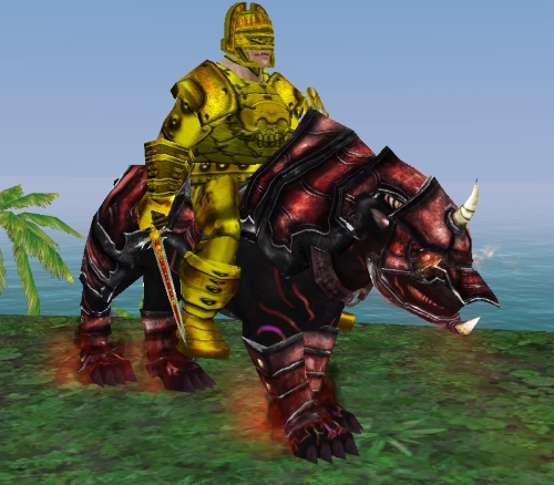 Crimson Armor Battle Cat Saddle Crimson Armor Battle Cat Saddle