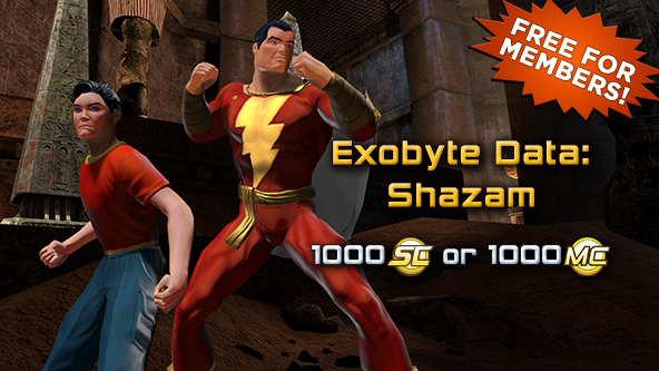 New for Legends - SHAZAM!  DC Universe Online