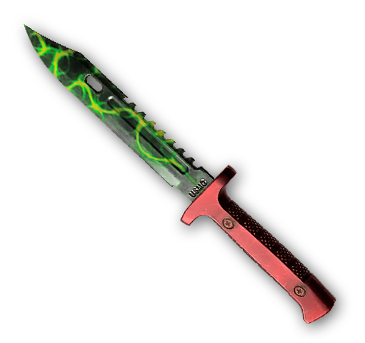 Toxic knife skin (rare)