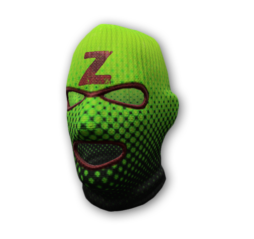 Toxic ski mask skin (rare)
