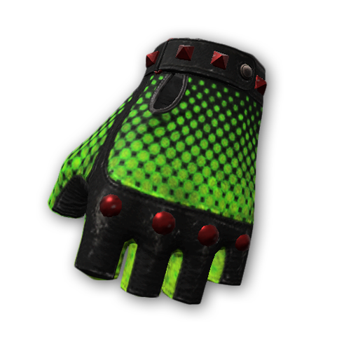 Toxic gloves skin (uncommon)