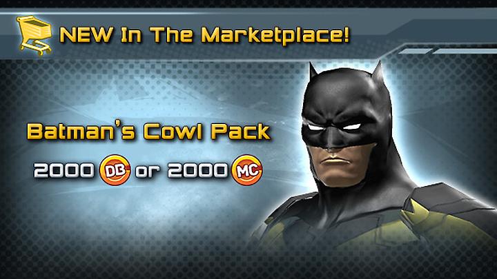 New in the Marketplace: Celebrate #BatmanDay with Batman's Cowl Pack! | DC  Universe Online