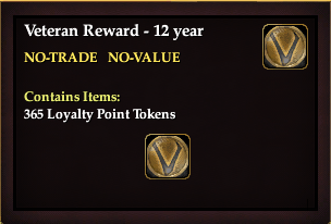 Veteran Reward 12 Year