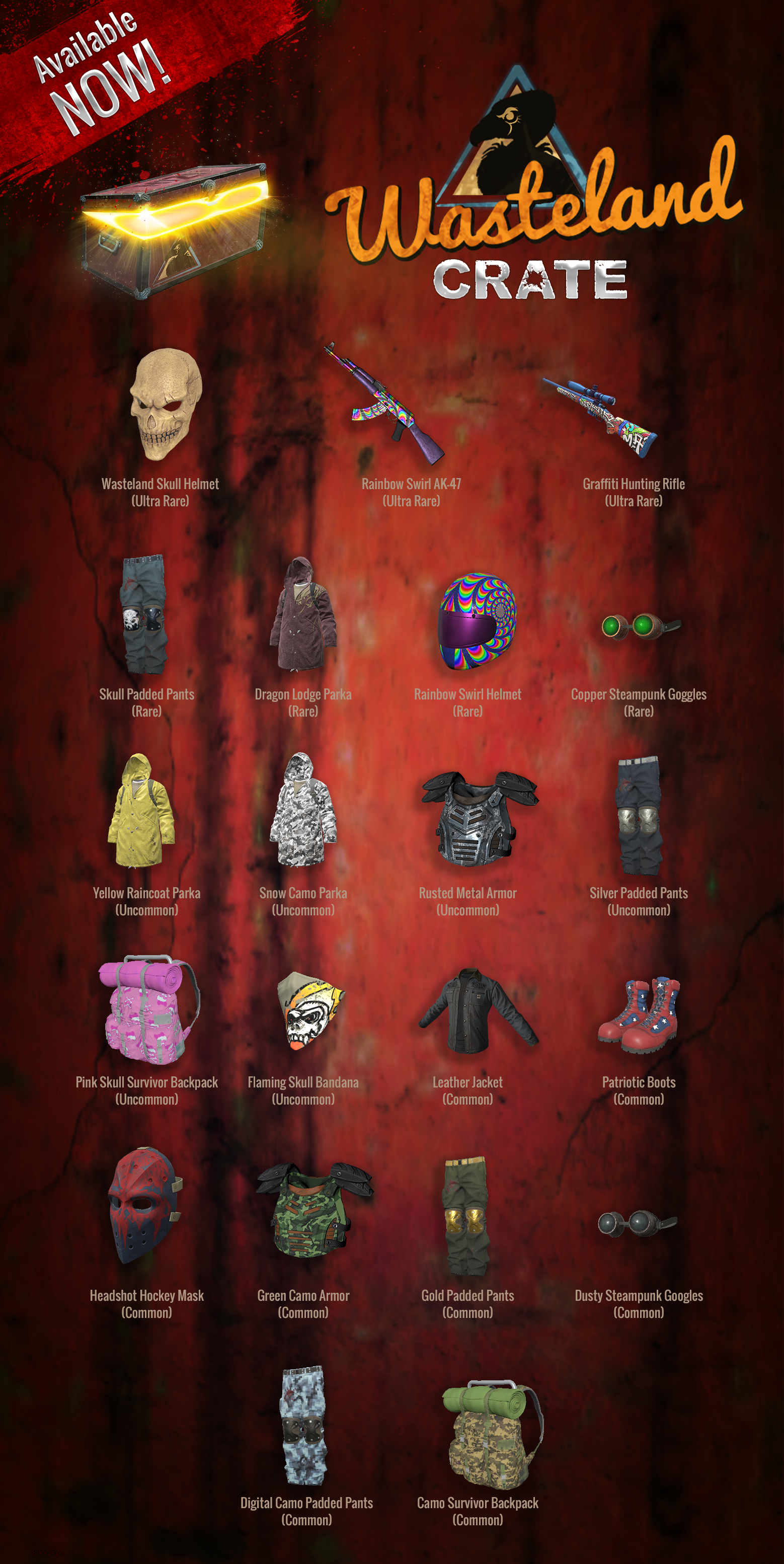 H1Z1 Wasteland Crate H1Z1 Wasteland Crate