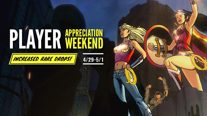 Player Appreciation Weekend! Increased Rare Drops!