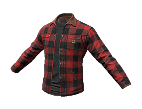 Red Plaid Farmer Jacket