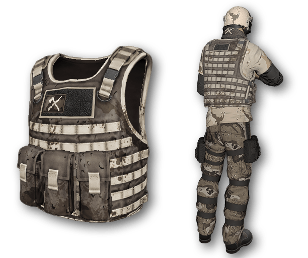 Desert Warfare Tactical Body Armor (Rare)
