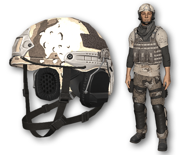 Desert Warfare Tactical Helmet (Uncommon)
