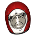 ANGRYPUG Motorcycle Helmet (Uncommon)