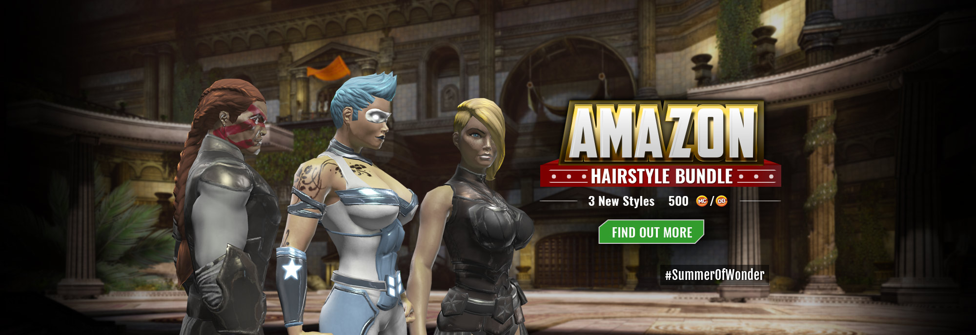 Look Like You Belong On Themyscira New Hairstyles Page 3 Dc Universe Online Forums