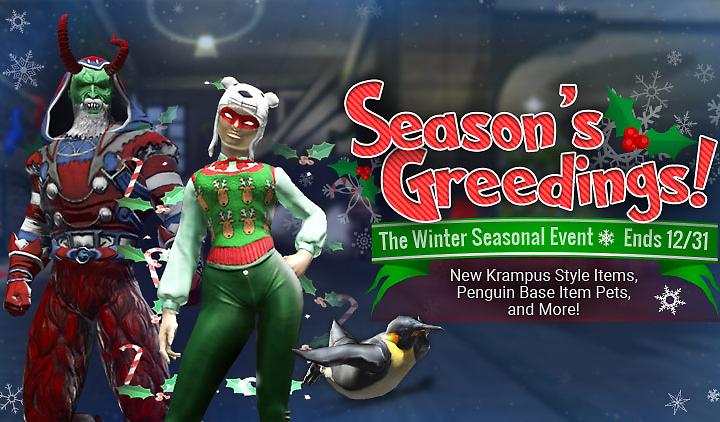 Season's Greedings Returns!