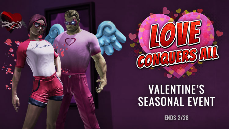 Valentine's Day Seasonal Event 2017!