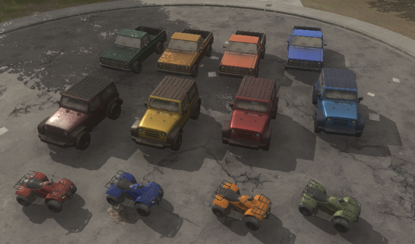 New Vehicle Skins