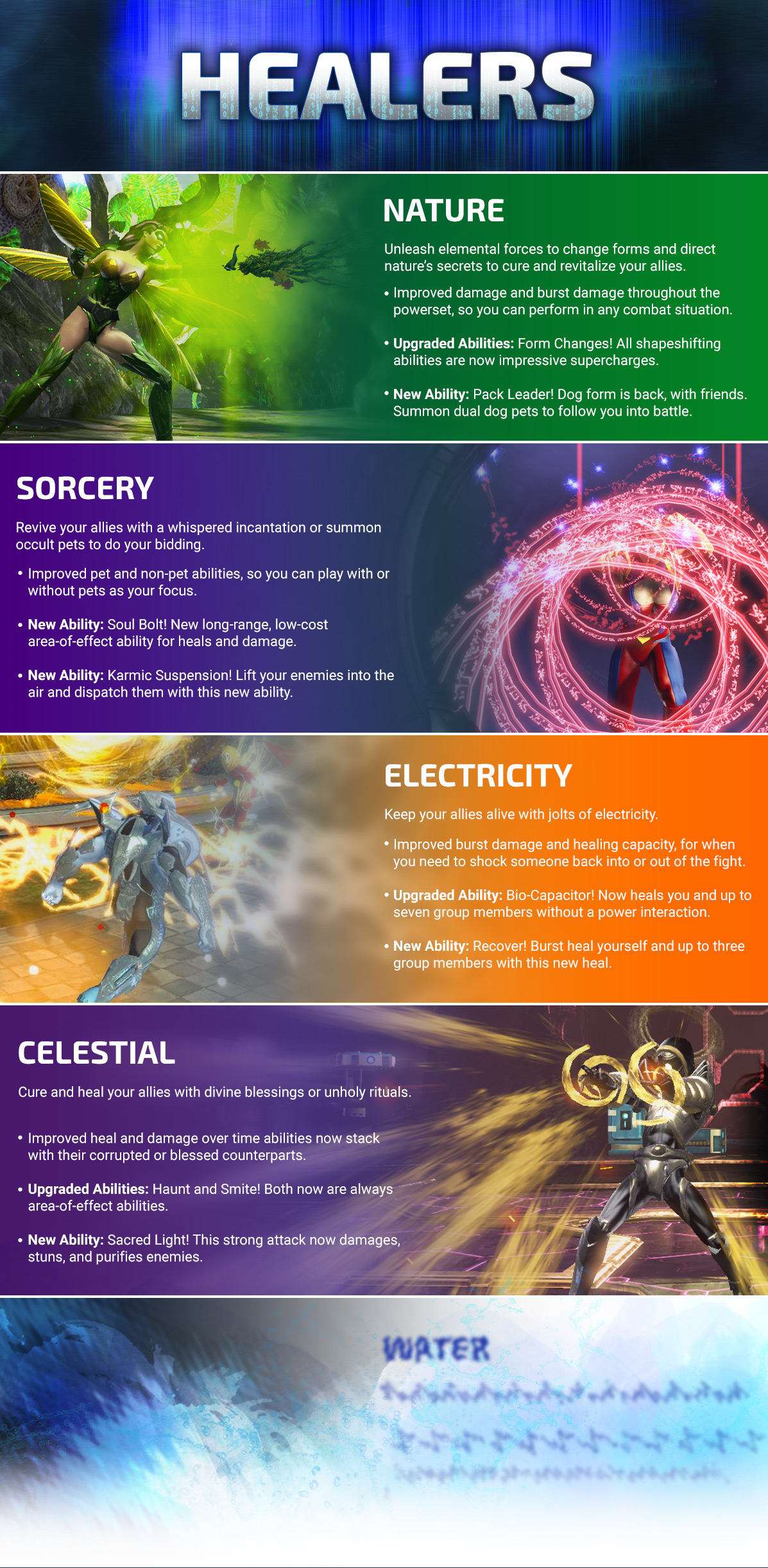 The Stats Revamp Healers Dc Universe Online Dcuo Best Healing Power 2022