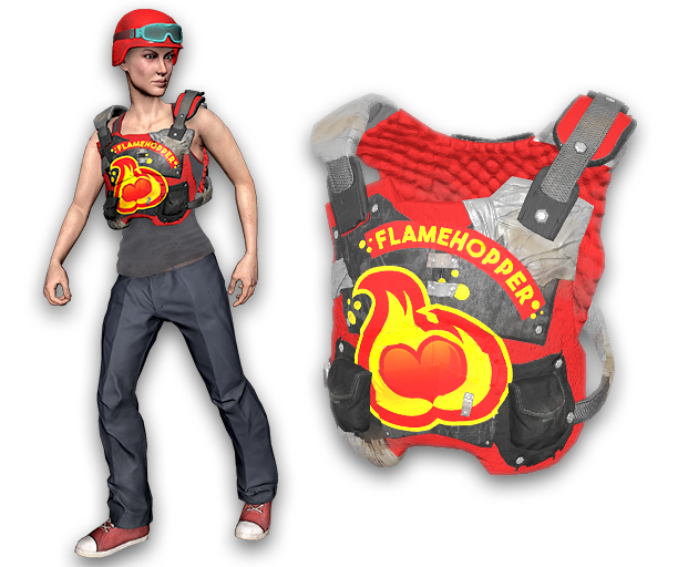 Flamehopper Makeshift Armor
