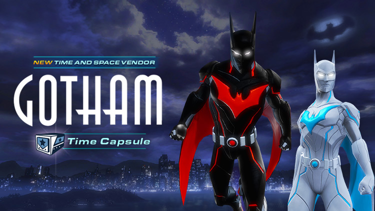 NOW AVAILABLE: Gotham Time Capsule and Vendor!
