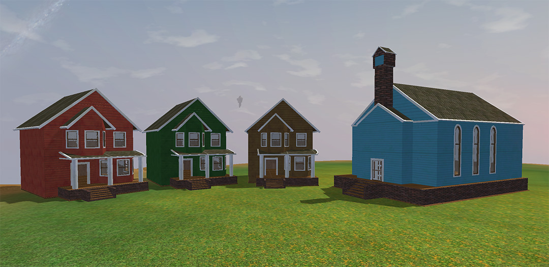 Stately Street Set Buildings Stately Street Set Buildings