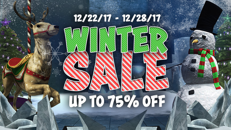 The DCUO Winter Sale!