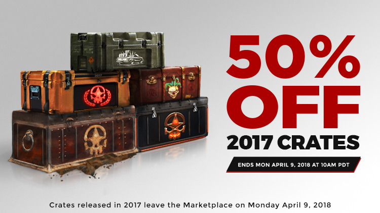 Crate Vaulting Sale