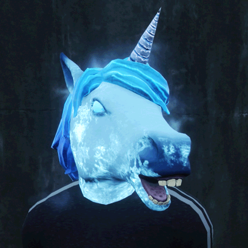Arctic Unicorn Mask