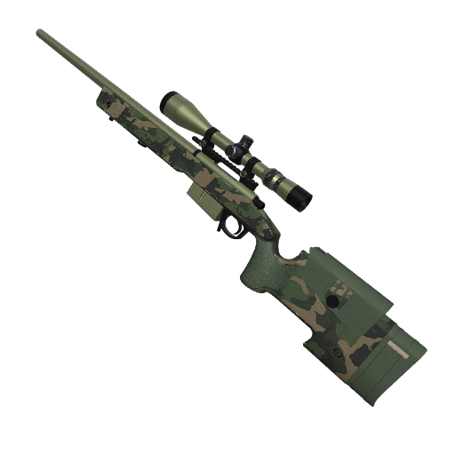 Green Camo Sniper