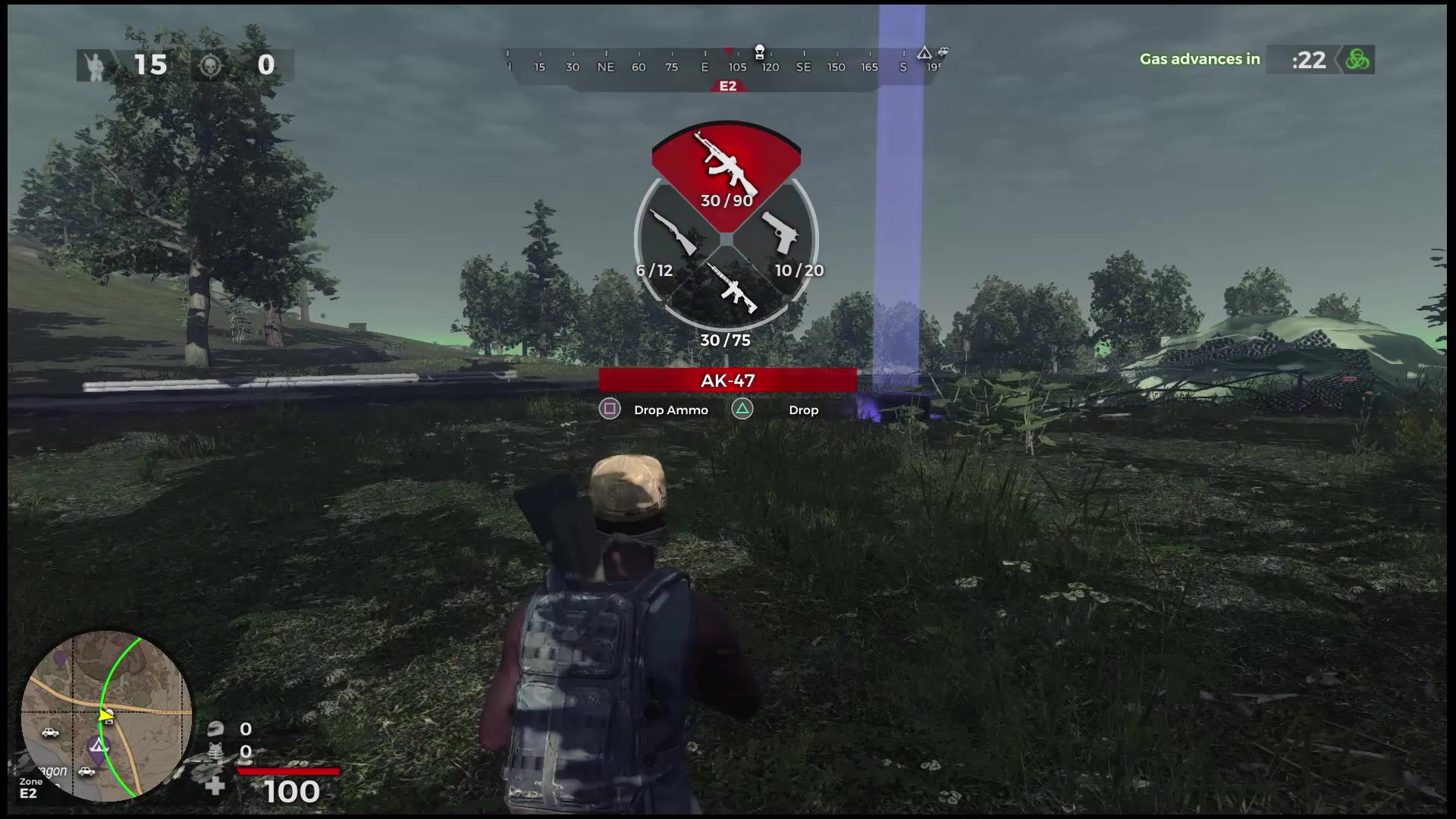 H1Z1 Weapon Wheel