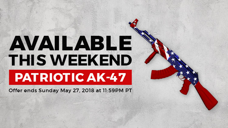 Patriotic AK-47