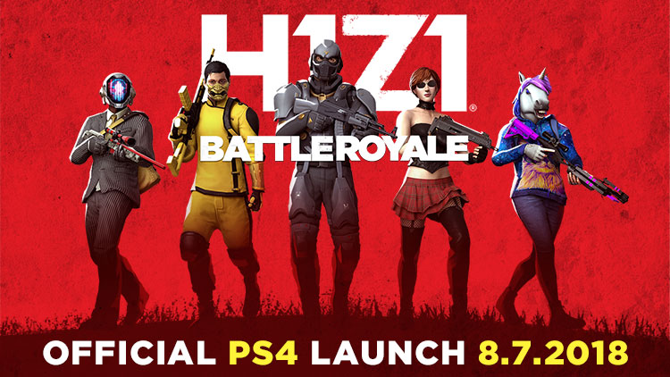 H1Z1 PS4 Launch