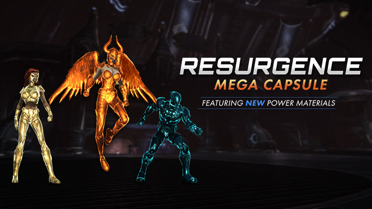 Resurgence Returns with Powerset Materials!