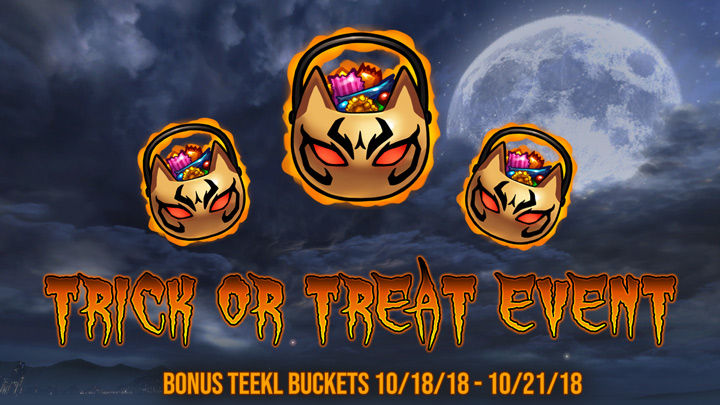 Bonus Trick or Treat Weekend!