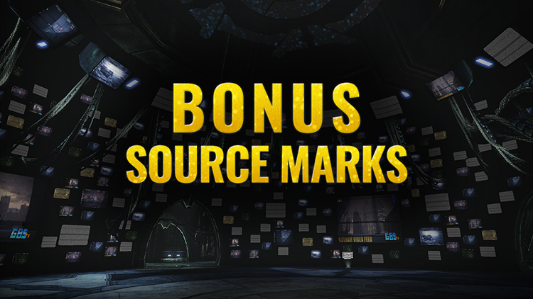 Bonus Source Marks Weekend!