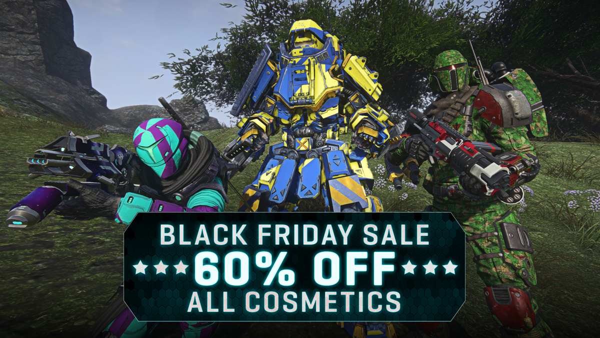 Black Friday Sale: 60% OFF all Cosmetics!