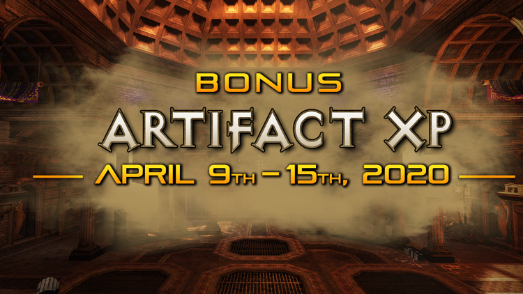 Bonus Artifact XP Week!