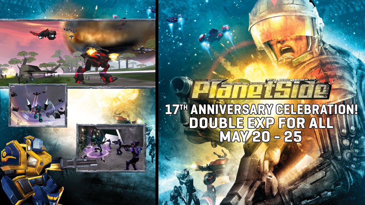 PlanetSide Celebrates 17 Years on Auraxis!