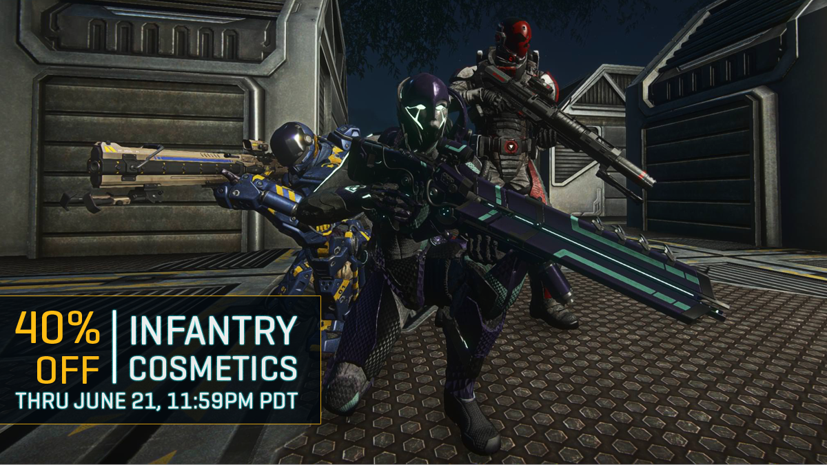 Celebrate Father's Day Weekend with 40% off all Infantry Cosmetics!